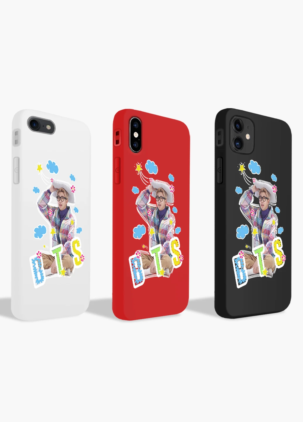 Чохол силіконовий Apple Iphone Xs БТС (BTS) (8938-1066) MobiPrint (219356697)