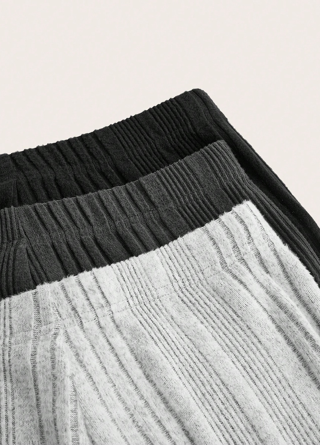 Комбинированные кэжуал демисезонные клеш брюки SHEIN