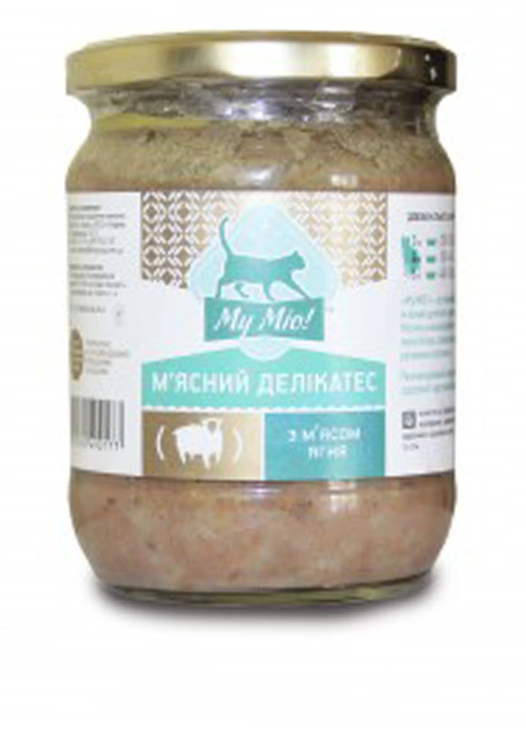 Мясные деликатесы для кошек (ягненок), 500 г My Mio (17033888)