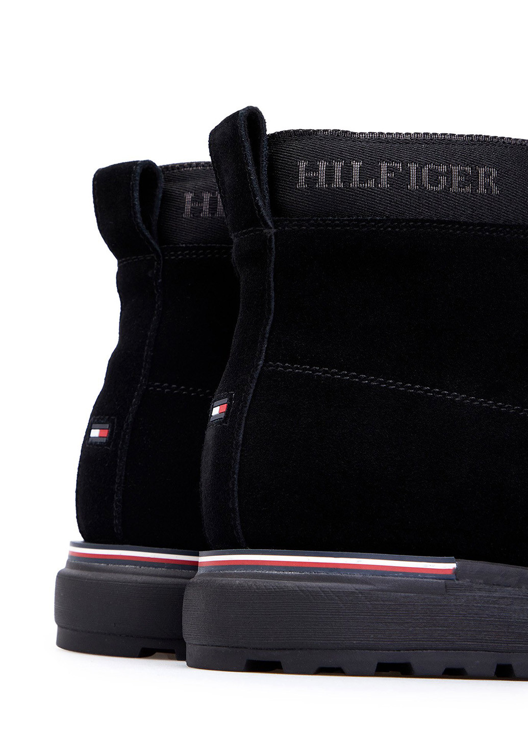 Черные зимние ботинки Tommy Hilfiger