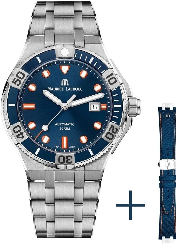 Годинники AI6058-SS002-431-1 механічні спортивні Maurice Lacroix (229053005)