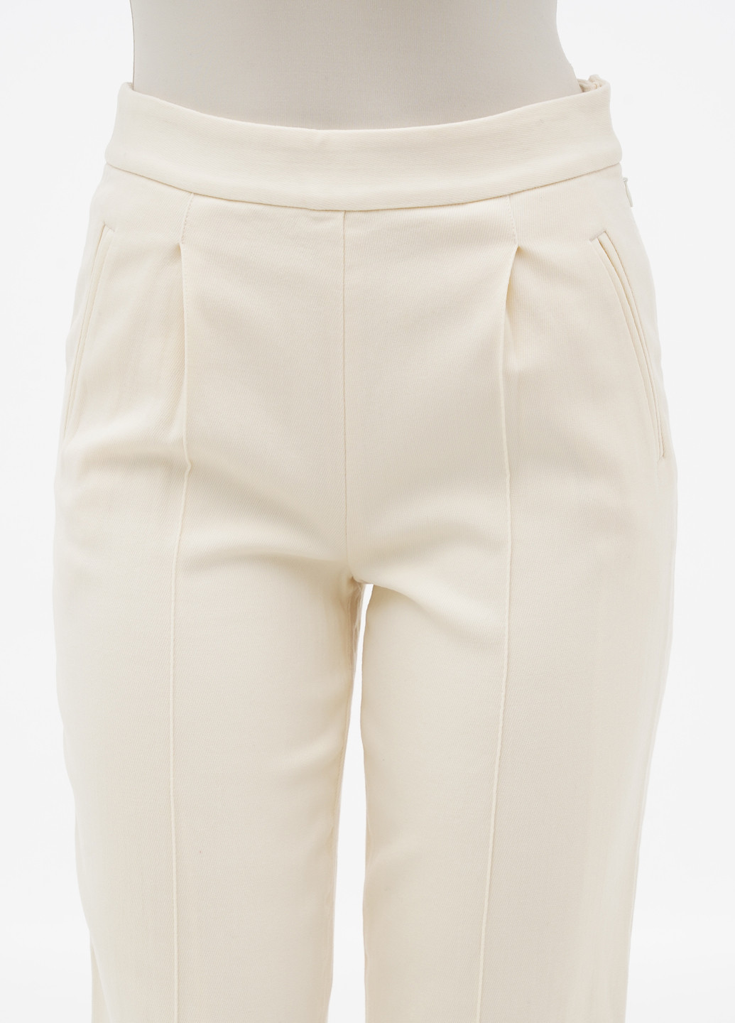 Молочные кэжуал летние укороченные, зауженные брюки Ralph Lauren