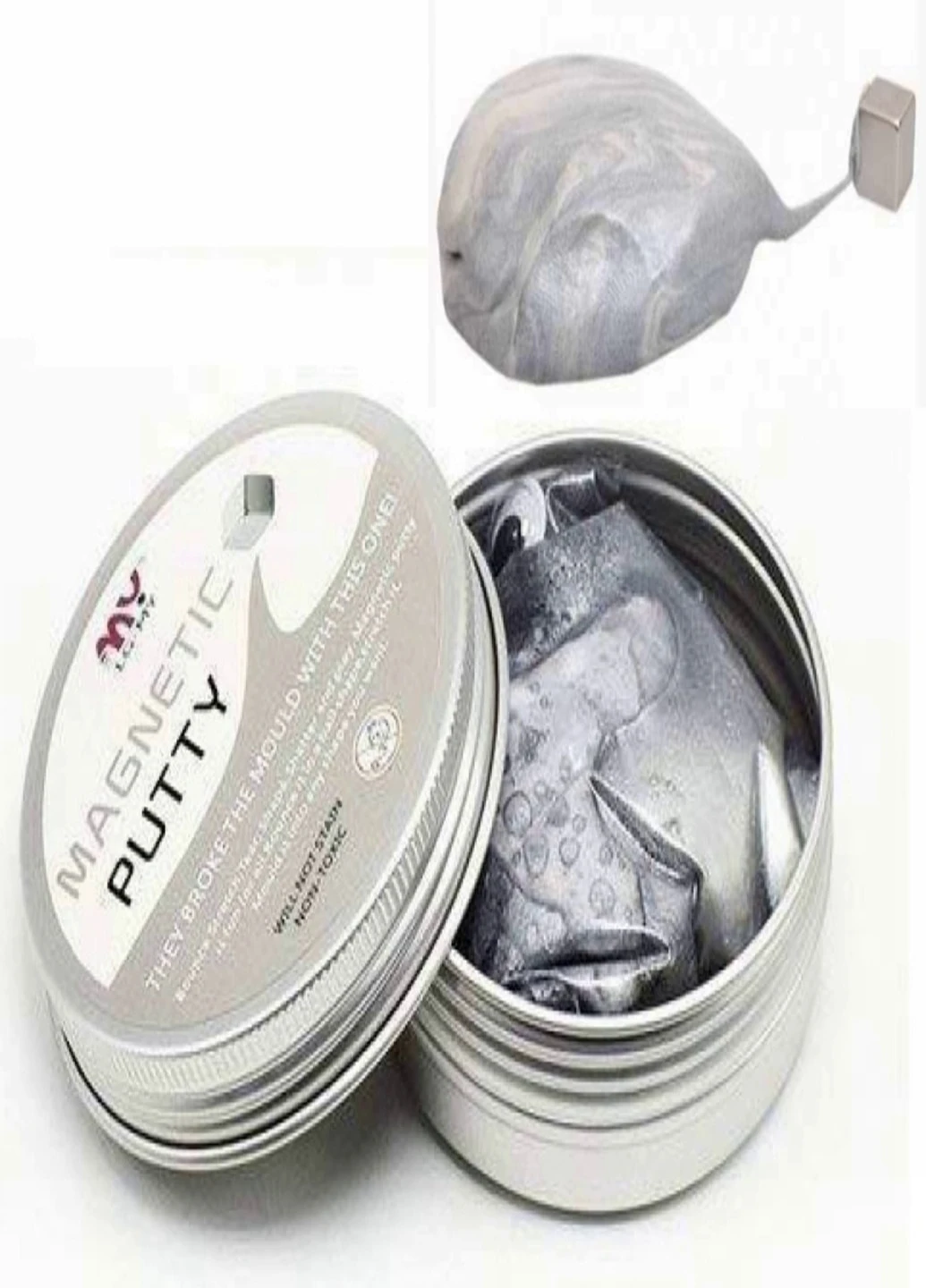 Магнітний розумний пластилін білий Magnetic Putty White (12554875) Francesco Marconi (215796298)