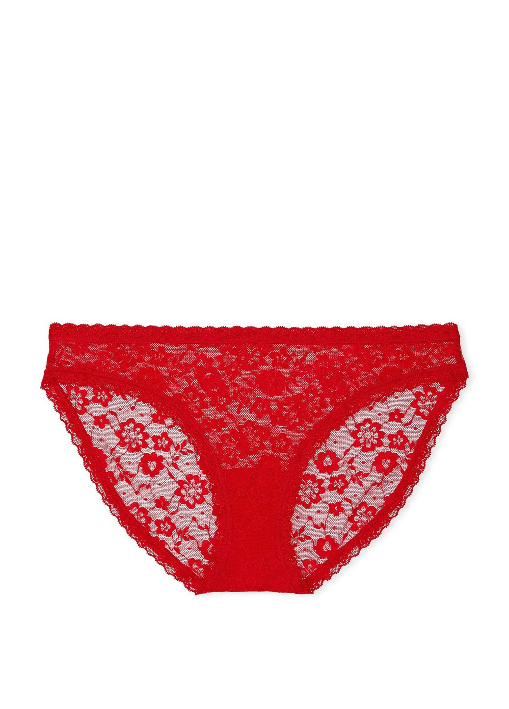 Червоний демісезонний комплект (бюстгальтер, трусики) Victoria's Secret