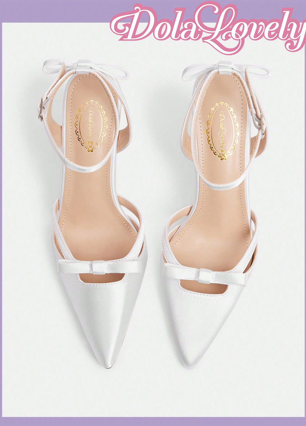 SHEIN Туфли слингбеки белый з текстиль, китай — лето (365497223)