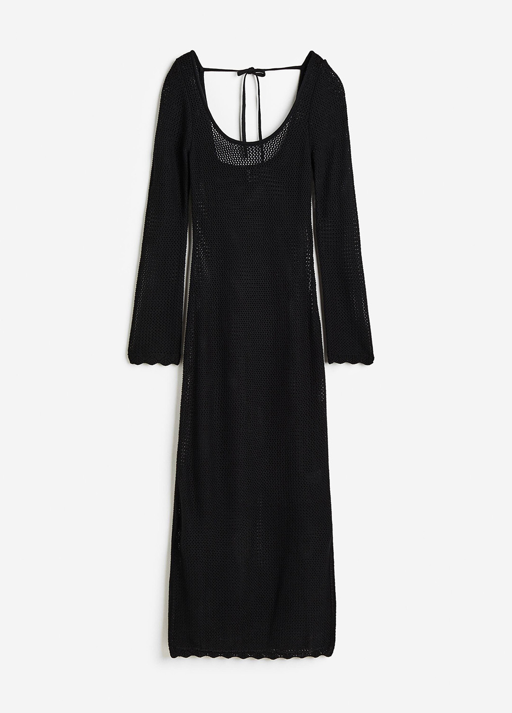 Чорна кежуал сукня силуетна H&M однотонна