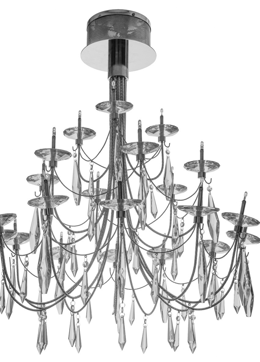 Люстра свічка прованс кришталева галогенна BCL-083S/21 Brille (253887930)