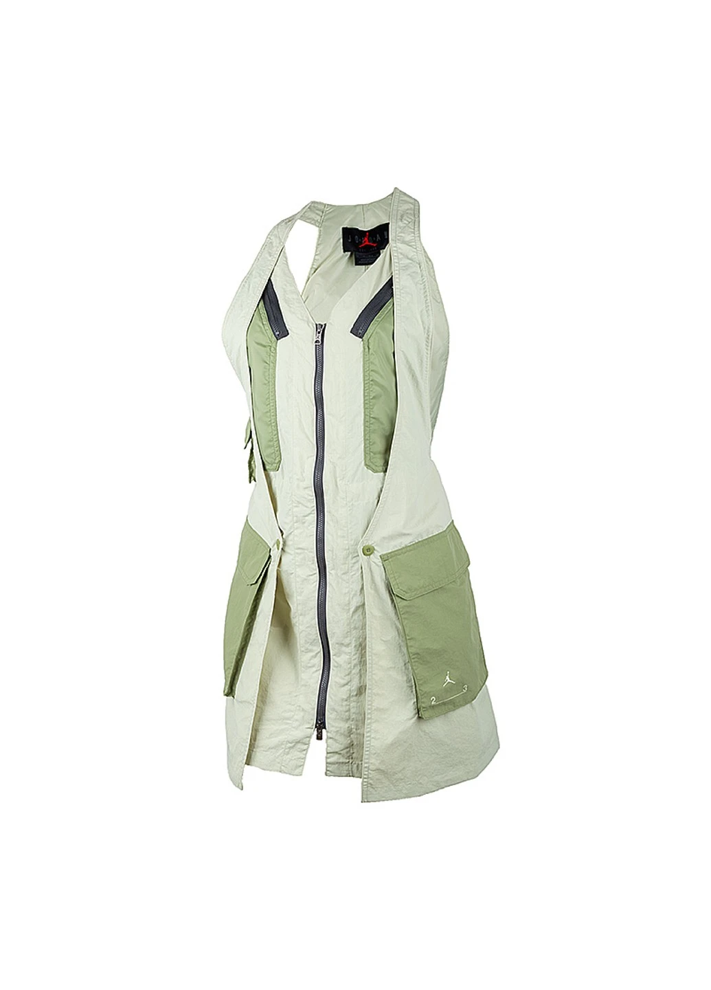 Салатовая демисезонная жилетка w j 23e vest Jordan