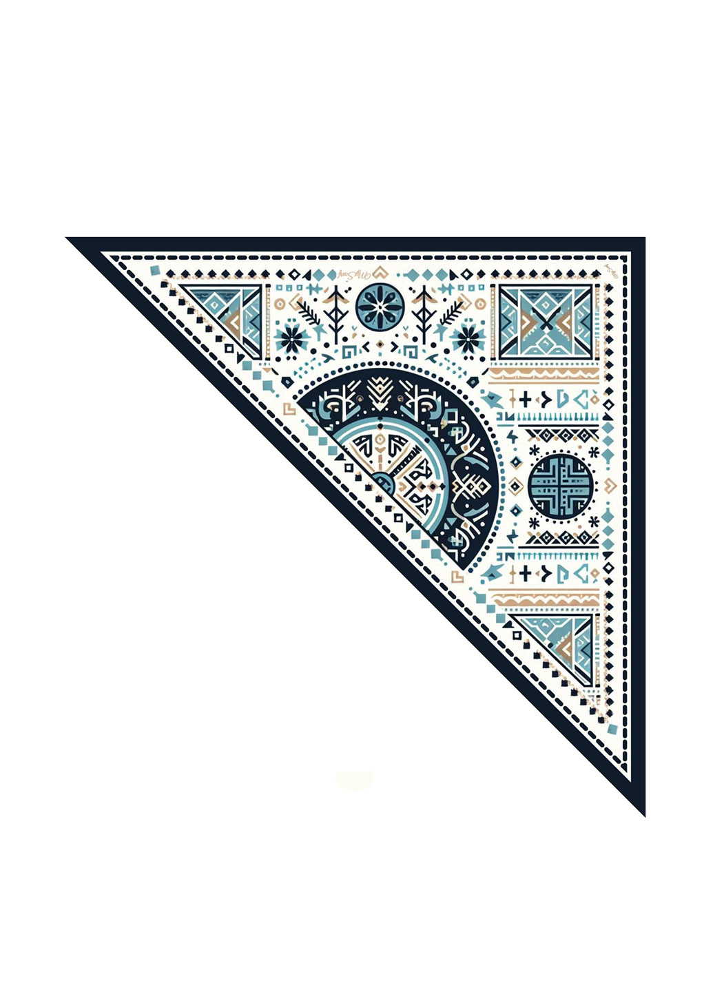 Хустка, 70х70х100 см My Scarf (368110867)