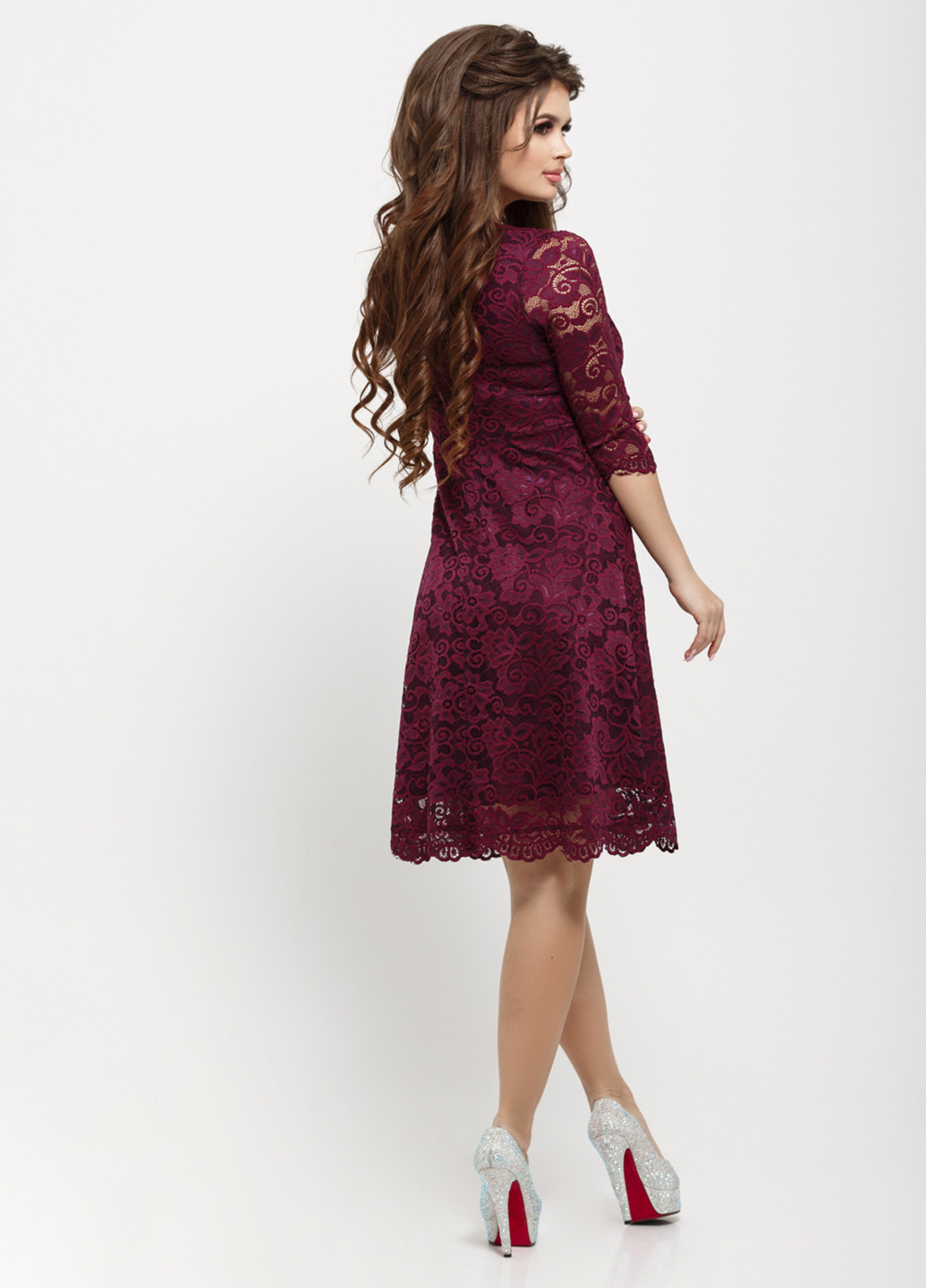 Темно-лілова кежуал плаття, сукня Charm Collection однотонна