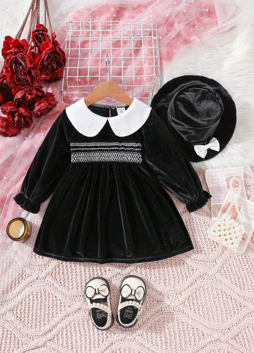 Чорна сукня SHEIN (339133592)