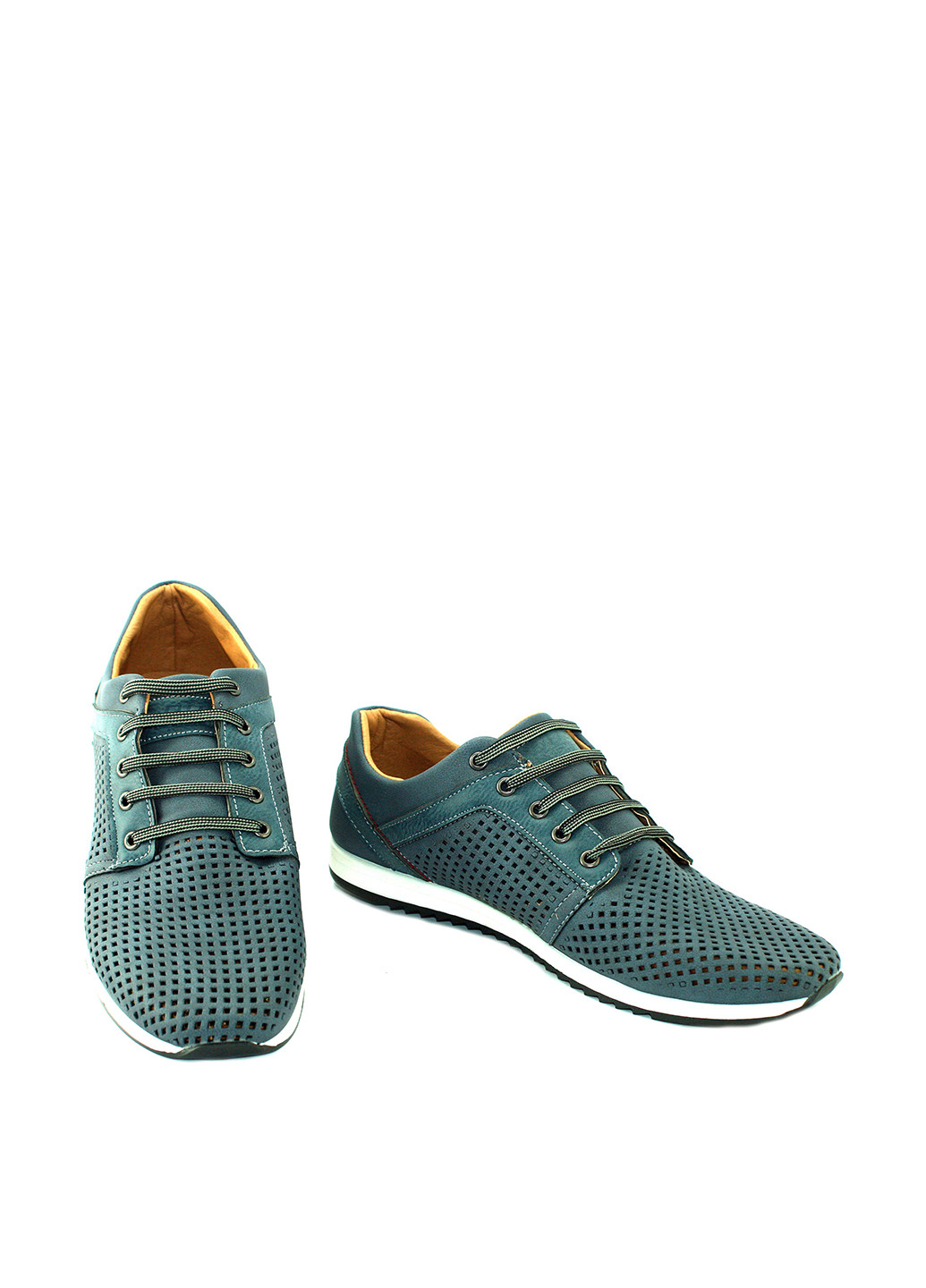 Синие летние кроссовки No Brand