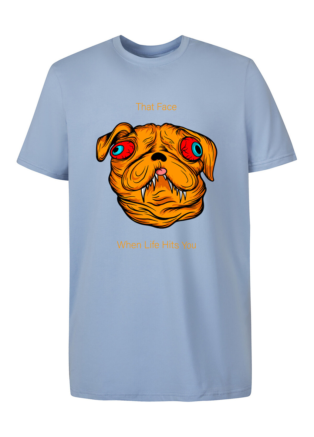 Блакитна футболка Garnamama