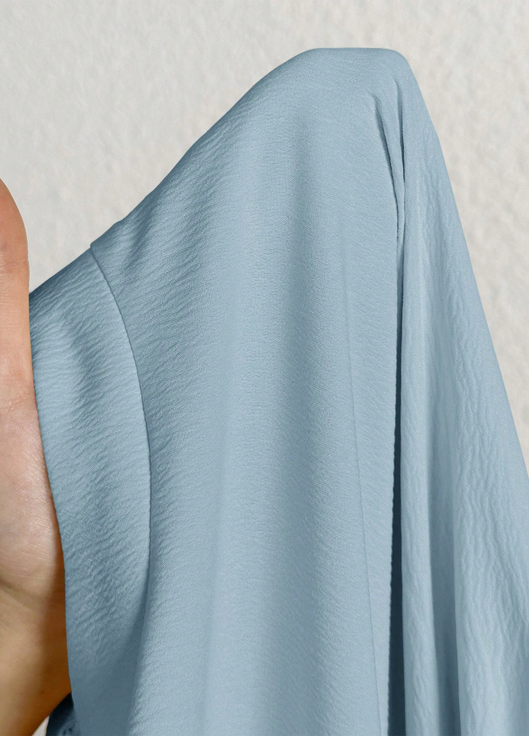 Світло-блакитна святковий, вечірня сукня кльош SHEIN однотонна