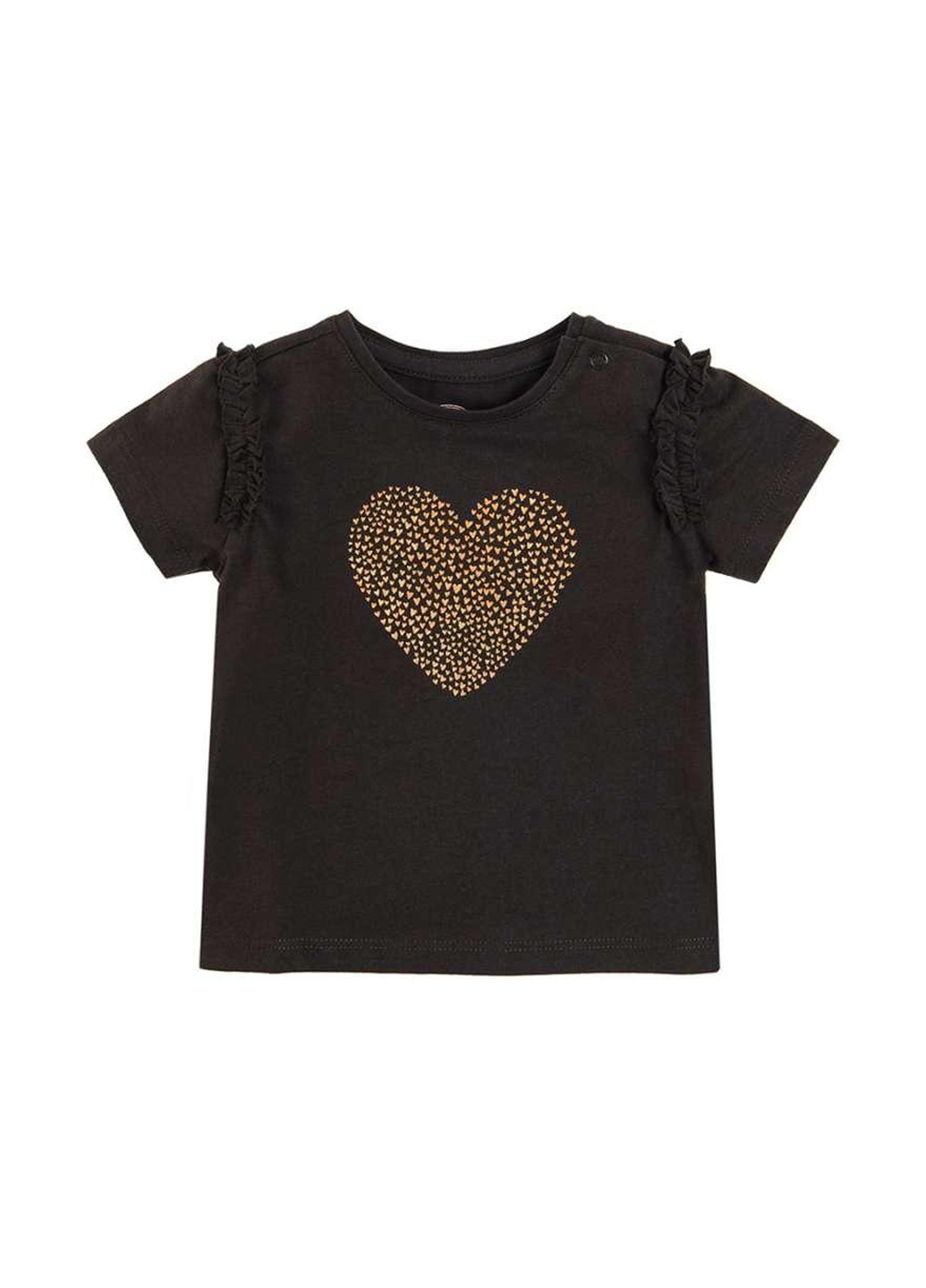 Темно-коричневая летняя футболка Cool Club