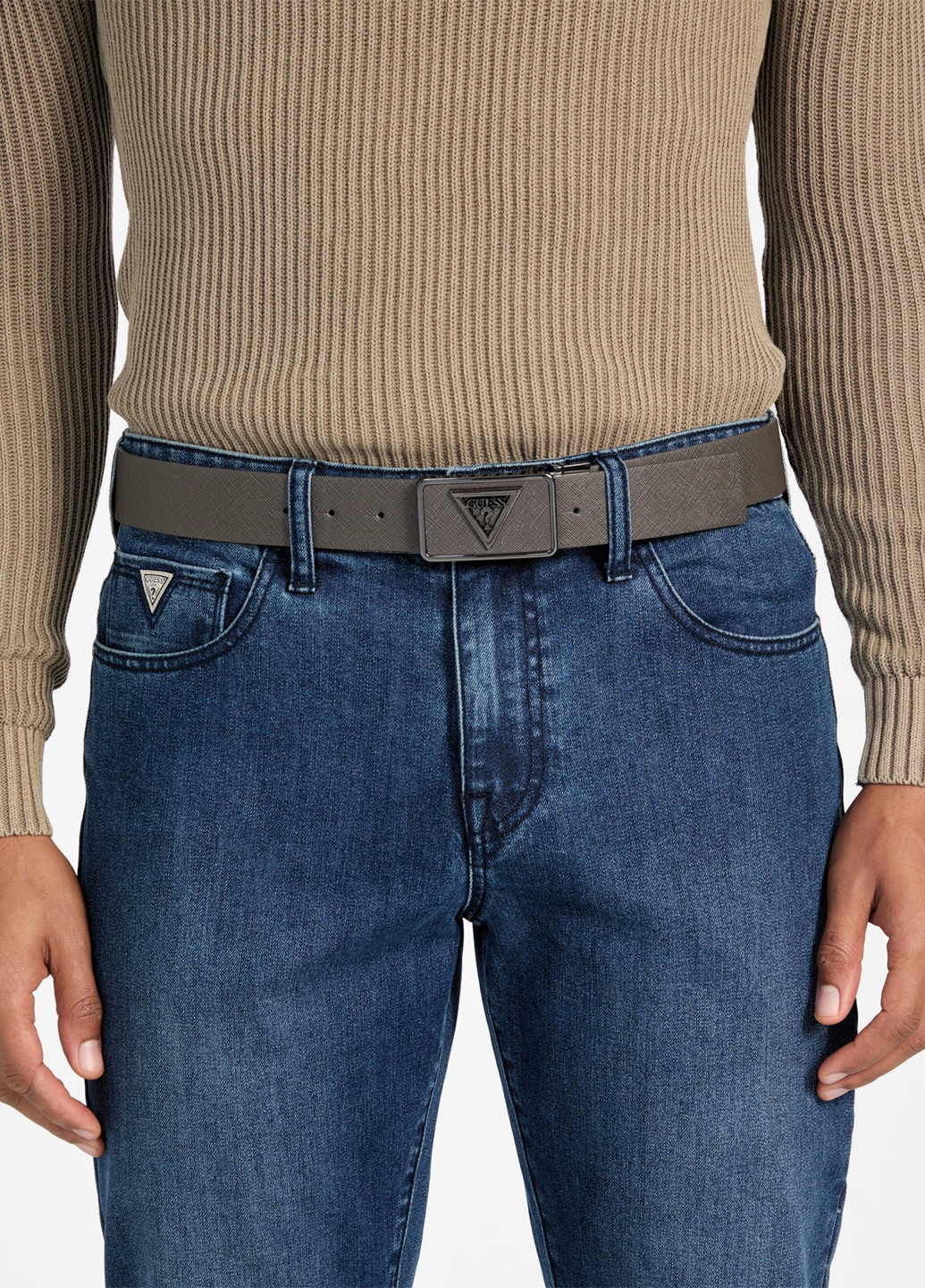 Двосторонній ремінь Guess (370798037)