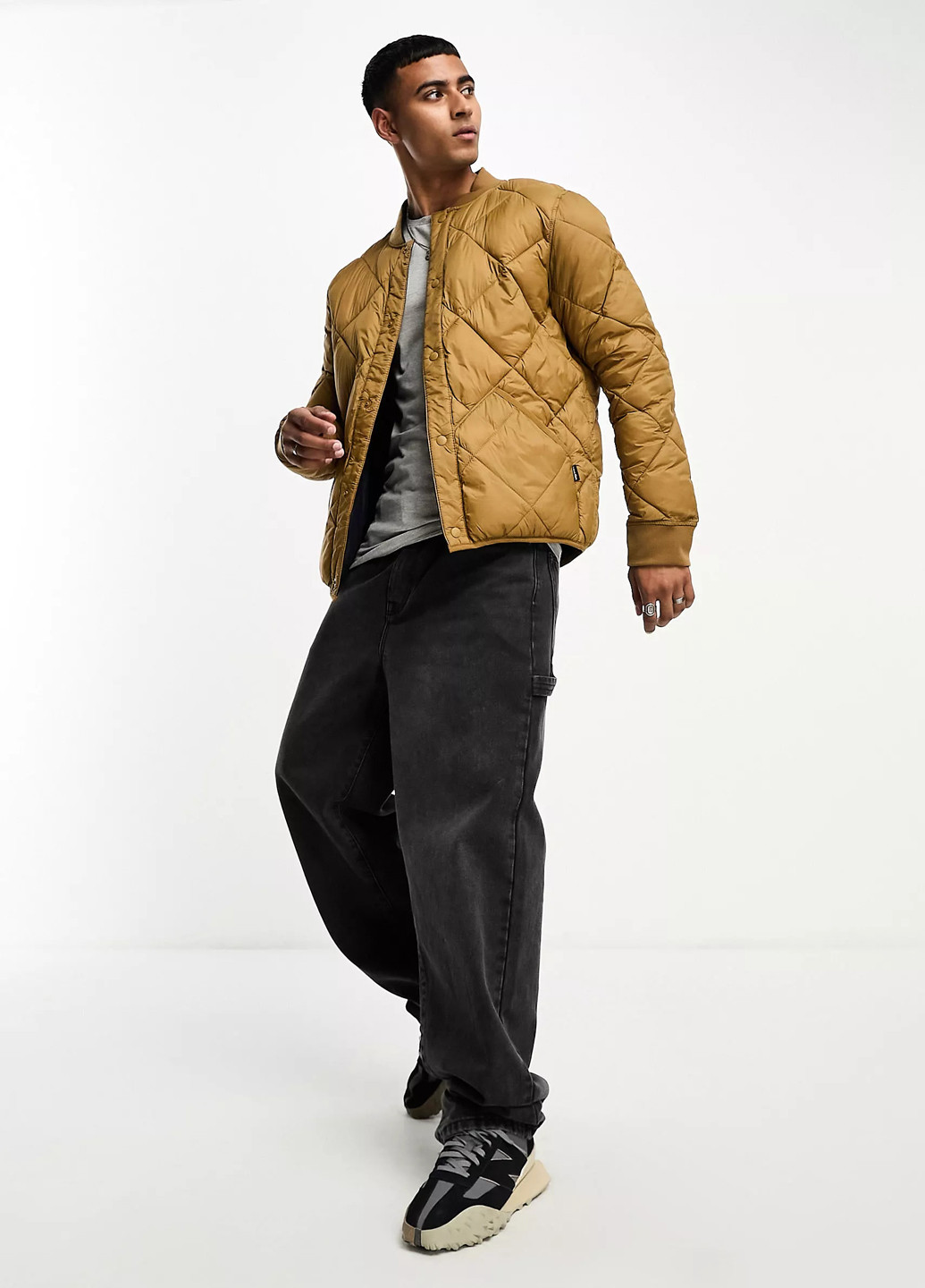 Бомбер двосторонній Calvin Klein на кнопках (295266558)