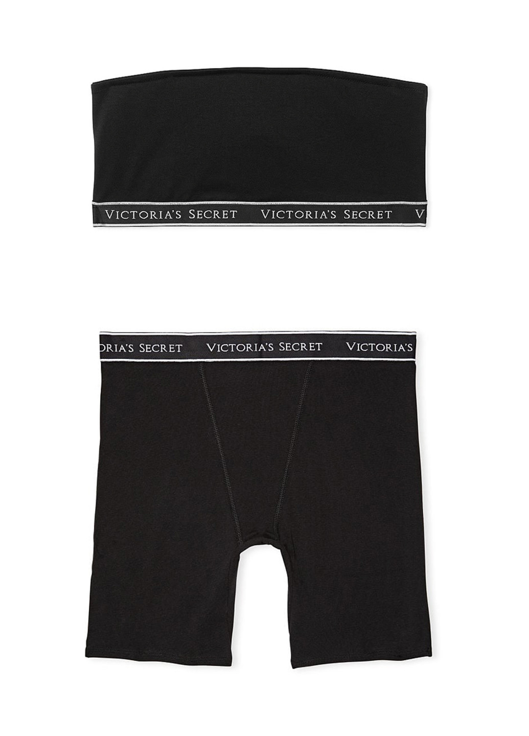 Черный демисезонный комплект (бюстгальтер, трусики) Victoria's Secret