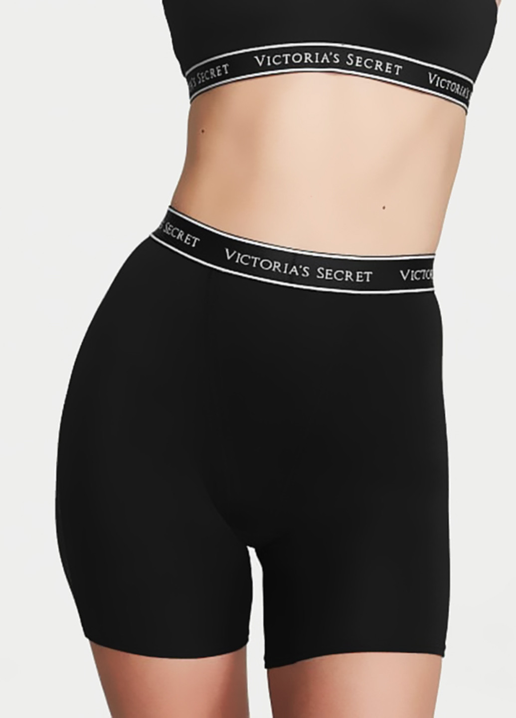 Черный демисезонный комплект (бюстгальтер, трусики) Victoria's Secret