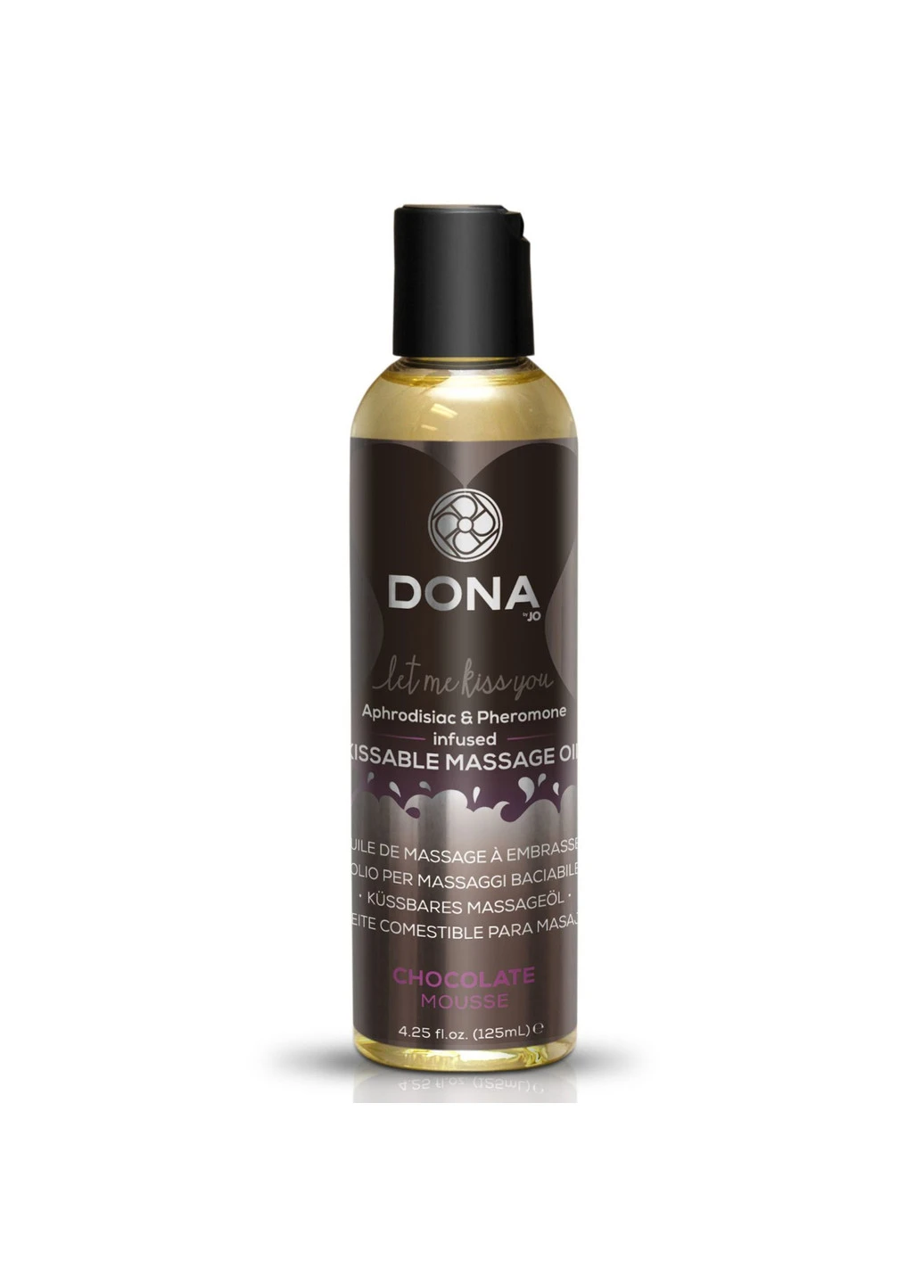 Массажное масло DONA Kissable Massage Oil Chocolate Mousse (110 мл) System JO (251876665)