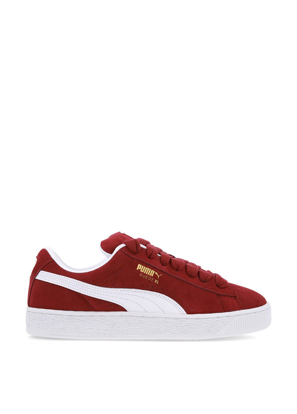 Красные всесезонные кроссовки Puma SUEDE XL