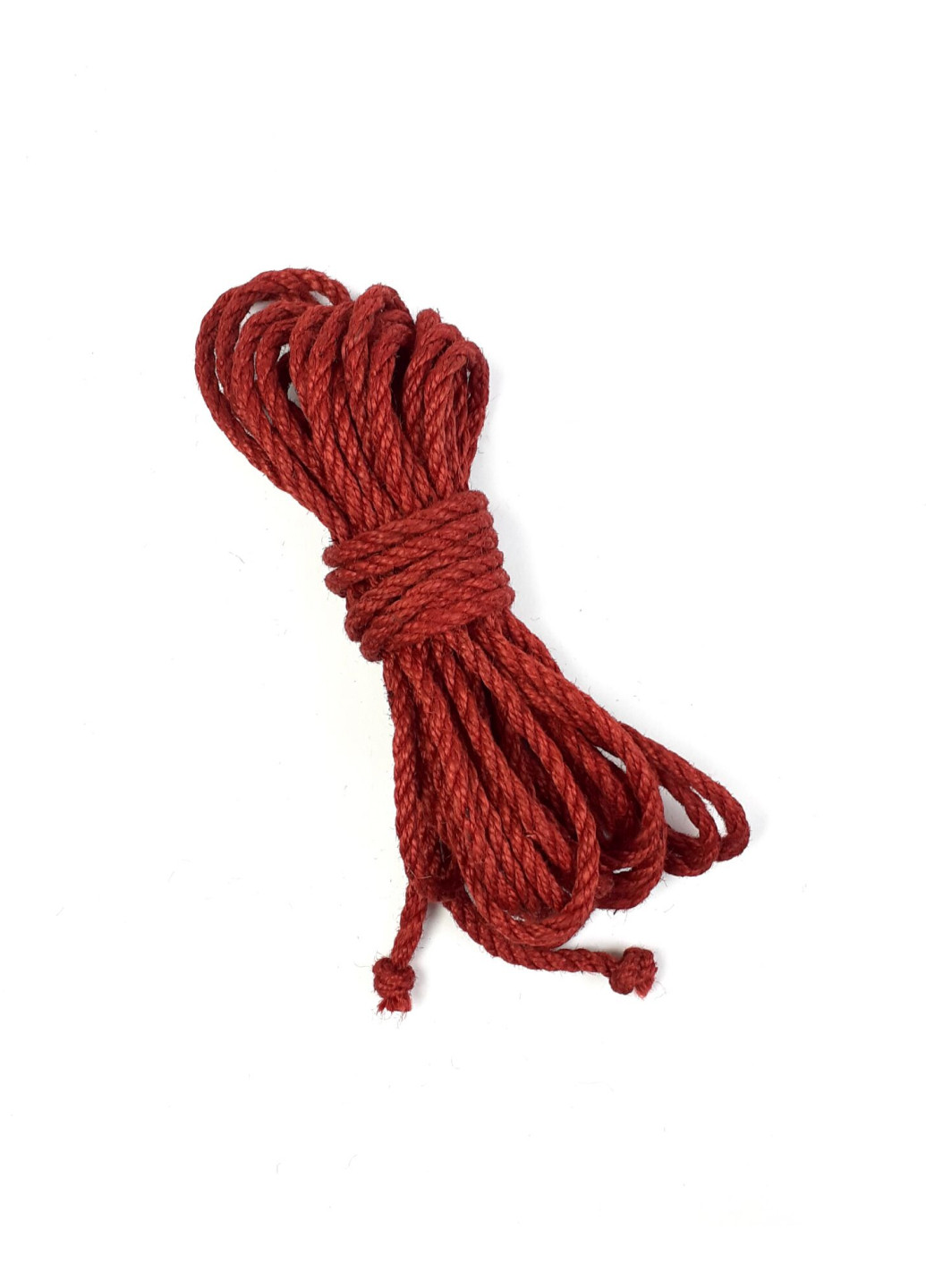 Джутовая веревка BDSM 8 метров, 6 мм, цвет красный Art of Sex (252269091)