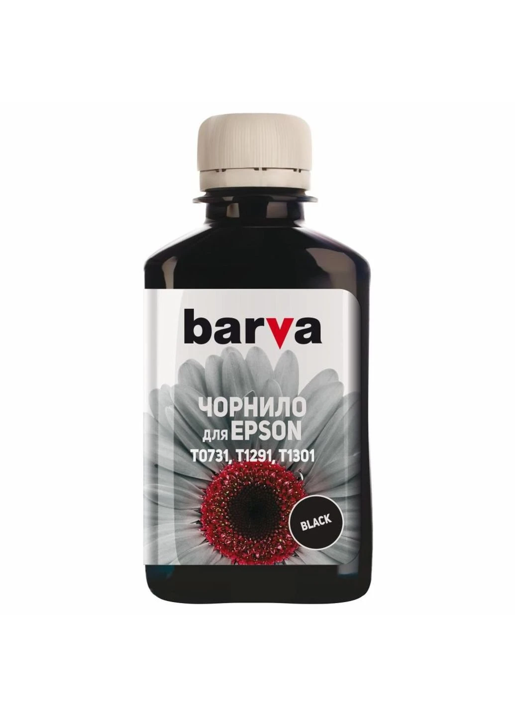 Чернила Epson T1301/T1291/T1281/T1031/T0731 Black 180 г pigm. (E130-535) Barva Epson T1301/T1291/T1281/T1031/T0731 Black 180 г pi (247485539)