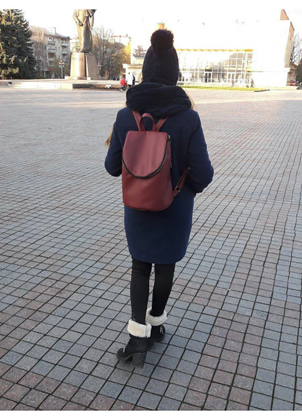 Женский рюкзак 36х25х15 см Sambag (242187866)