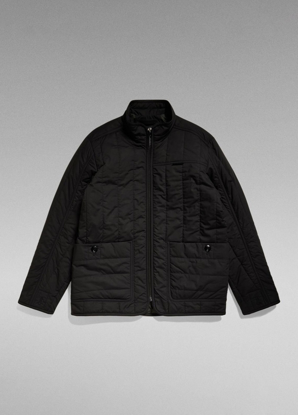 Чорна демісезонна куртка G-Star Raw