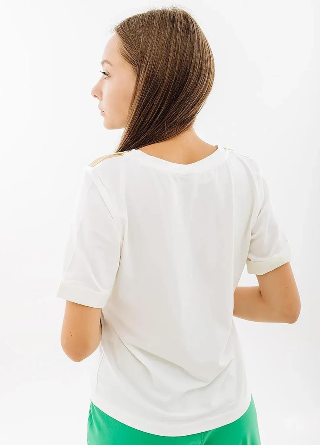 Футболка LSDTS0028-3001 Australian Gold Tape Jersey V Tee White - (367034086)