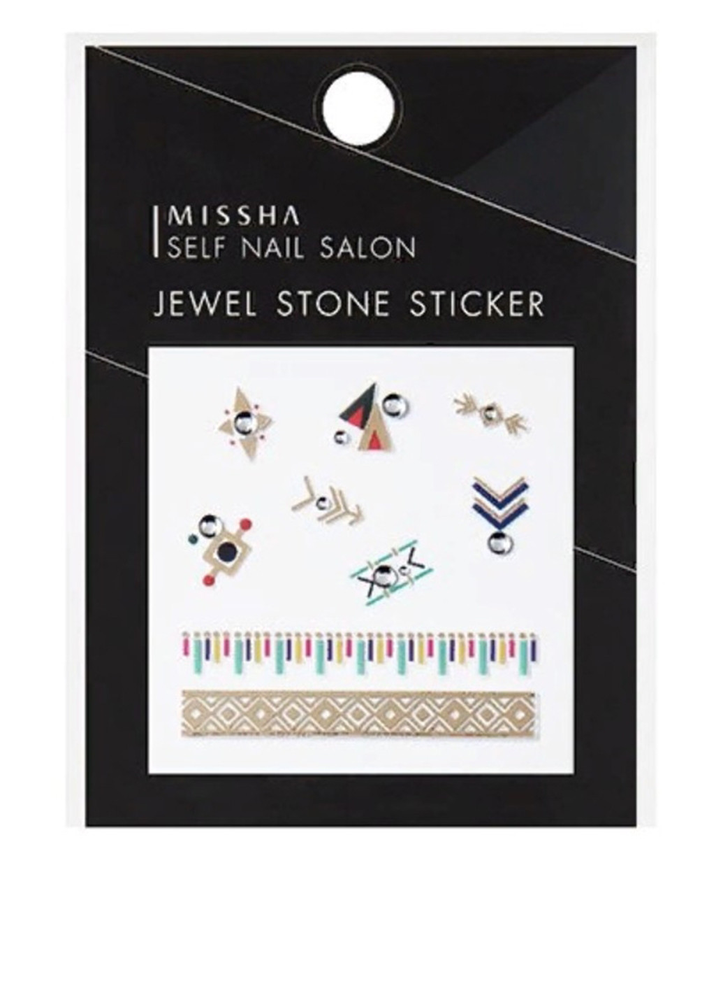 Стразы-наклейки для маникюра Self Nail Salon Jewel Stone Sticker No.04/Gipsy MISSHA (184857485)