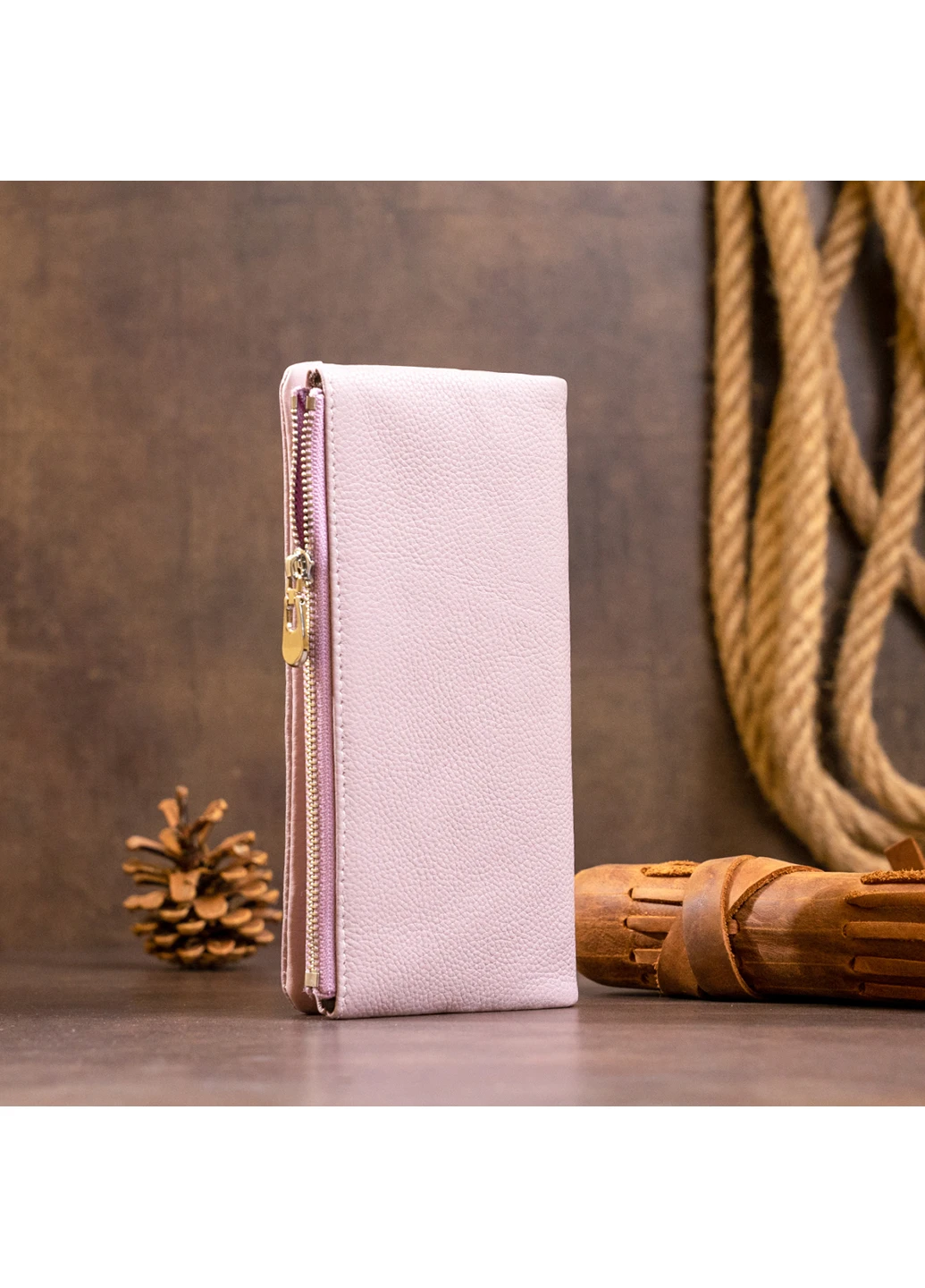Женский кожаный кошелек 18,5х9х1,5 см st leather (252126831)