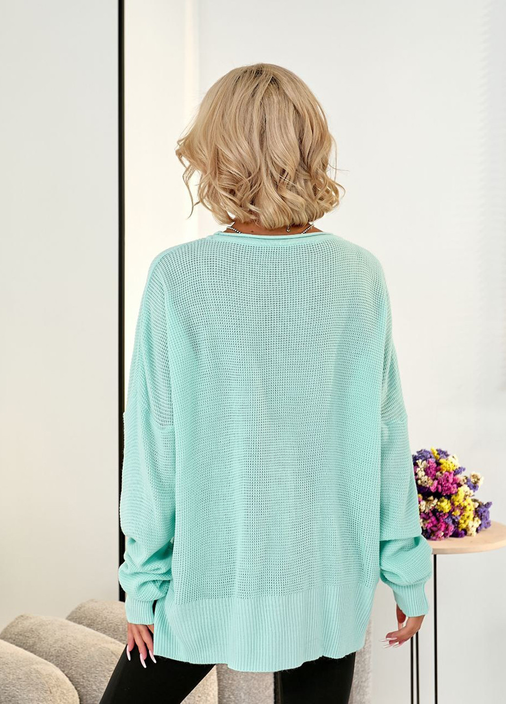 Бірюзовий демісезонний джемпер джемпер No Brand