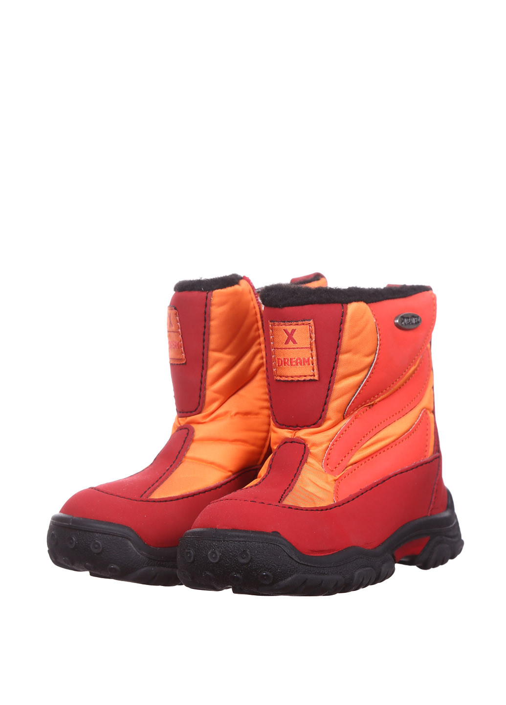 Оранжево-красные кэжуал осенние ботинки Imac