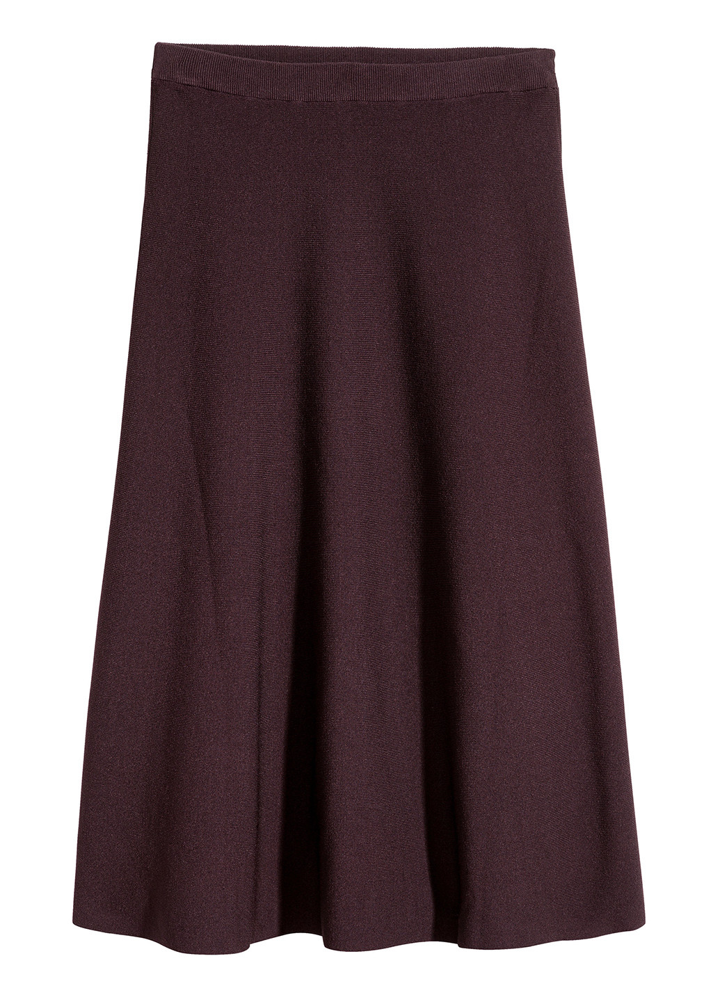 Темно-фиолетовая кэжуал юбка H&M