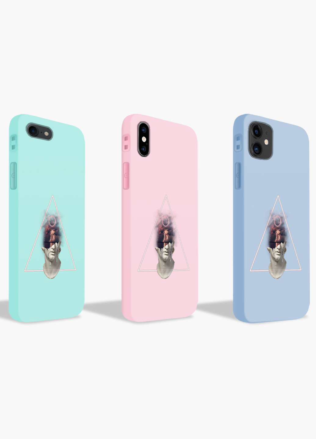 Чехол силиконовый Apple Iphone X Александр Великий Ренессанс (Alexander the Great Renaissance) (6129-1586) MobiPrint (219507526)