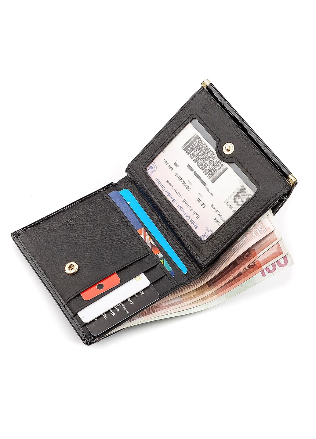Жіночий шкіряний гаманець 10,5х10х2,5 см st leather (250096768)