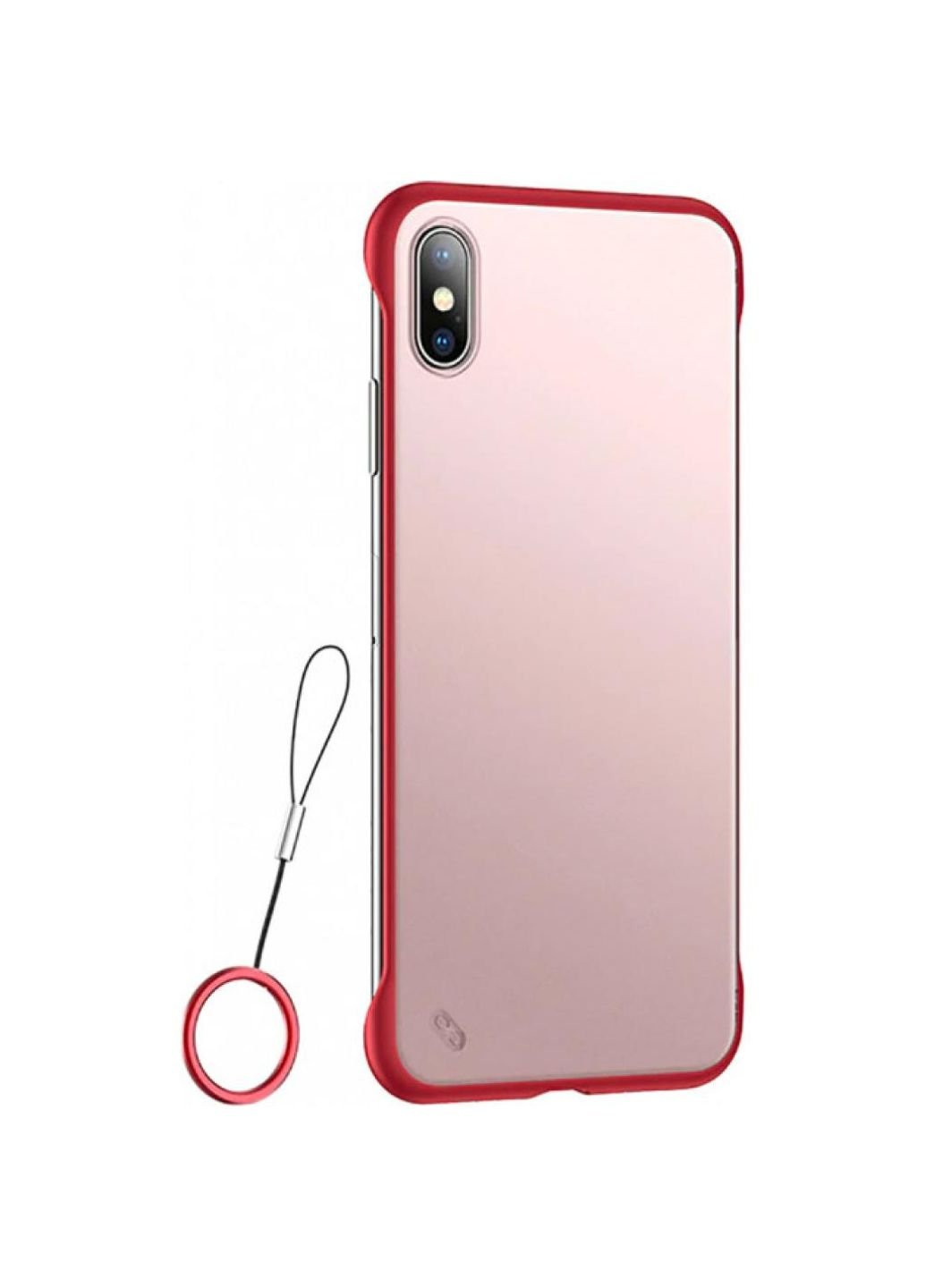 Чехол для мобильного телефона (смартфона) Plastic Ring Samsung Galaxy A20s, red (CW-CPRSGA207-RD) Colorway (201133282)