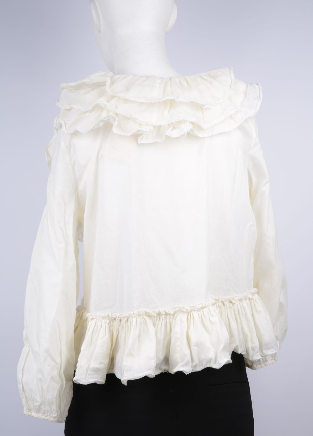 Молочная летняя блуза Ralph Lauren