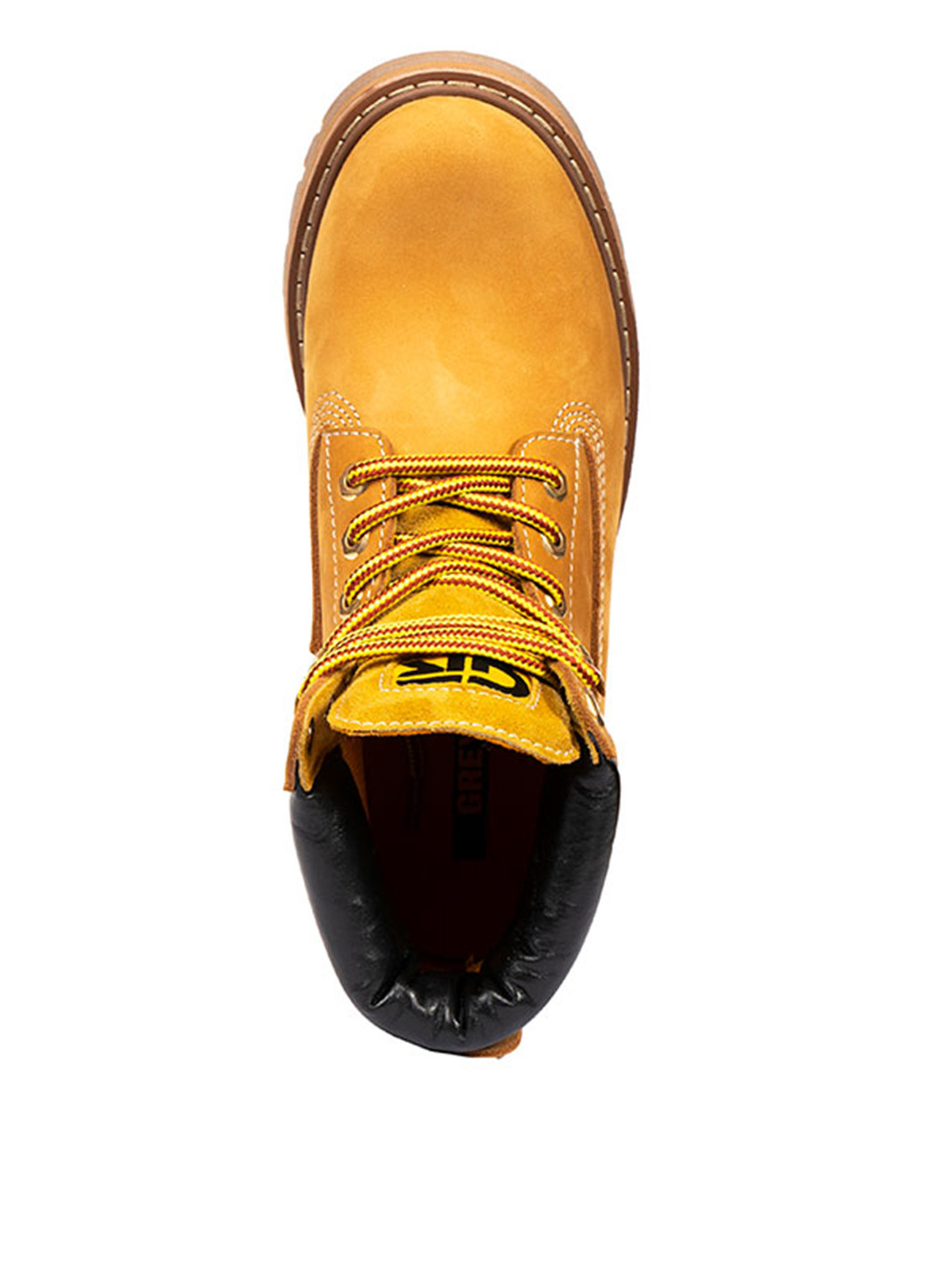 Желтые зимние ботинки тимберленды Greyder