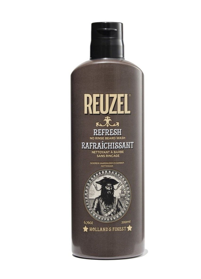 Шампунь для бороды (без смыва) Refresh No Rinse Beard Wash 200 мл Reuzel (250494772)