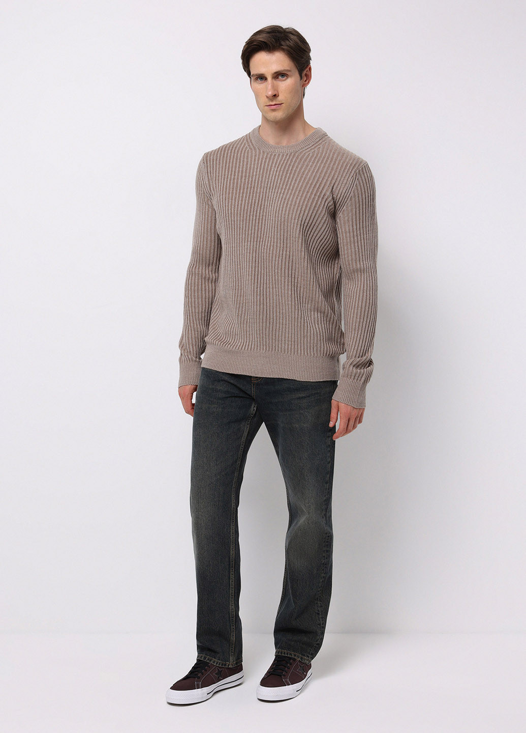 Бежевый демисезонный джемпер джемпер Colin's