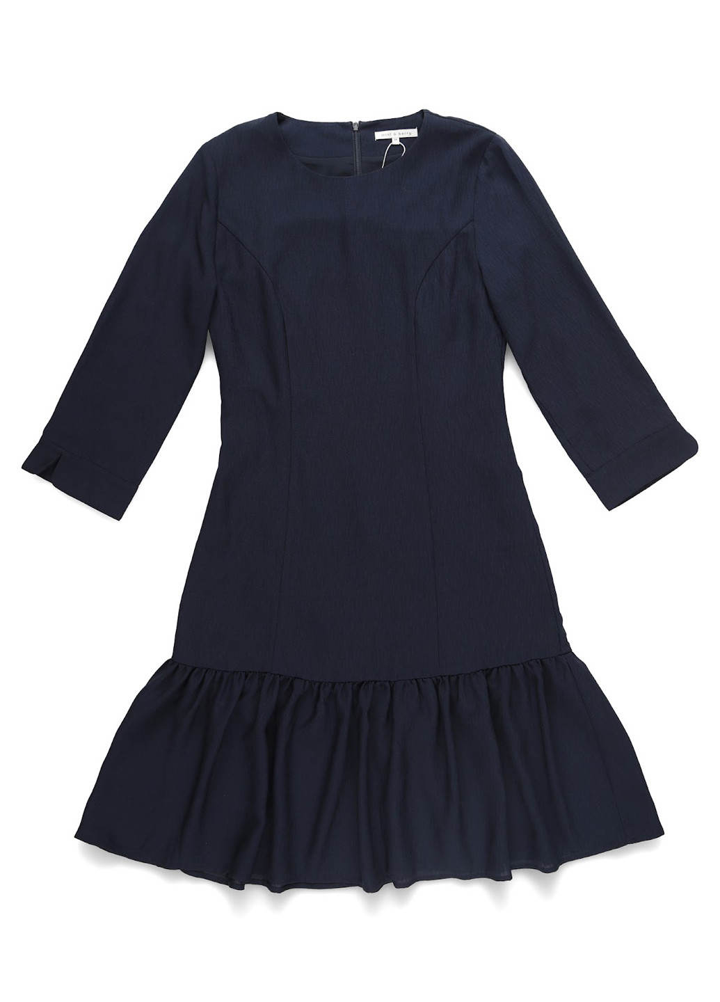 Темно-синее кэжуал платье MINT&BERRY однотонное