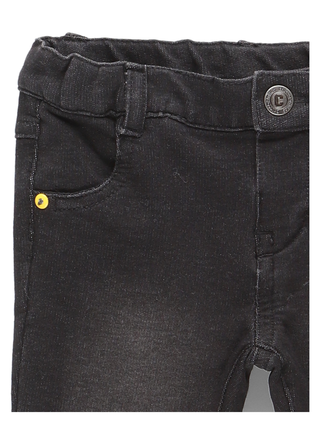 Черные джинсовые демисезонные брюки Chicco