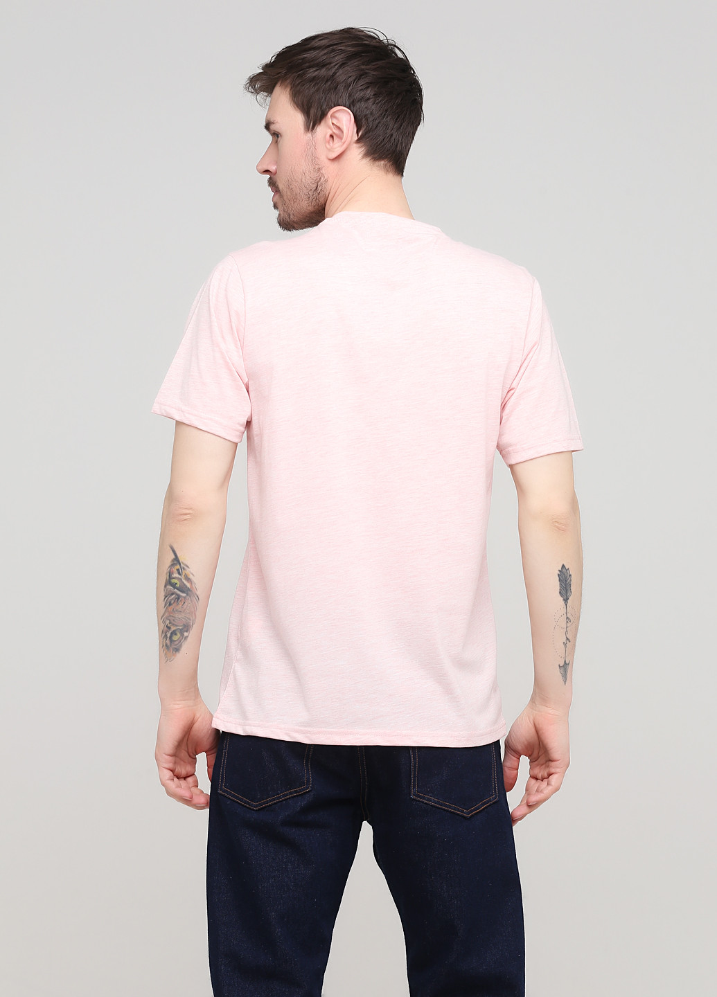 Світло-рожева літня футболка Madoc Jeans