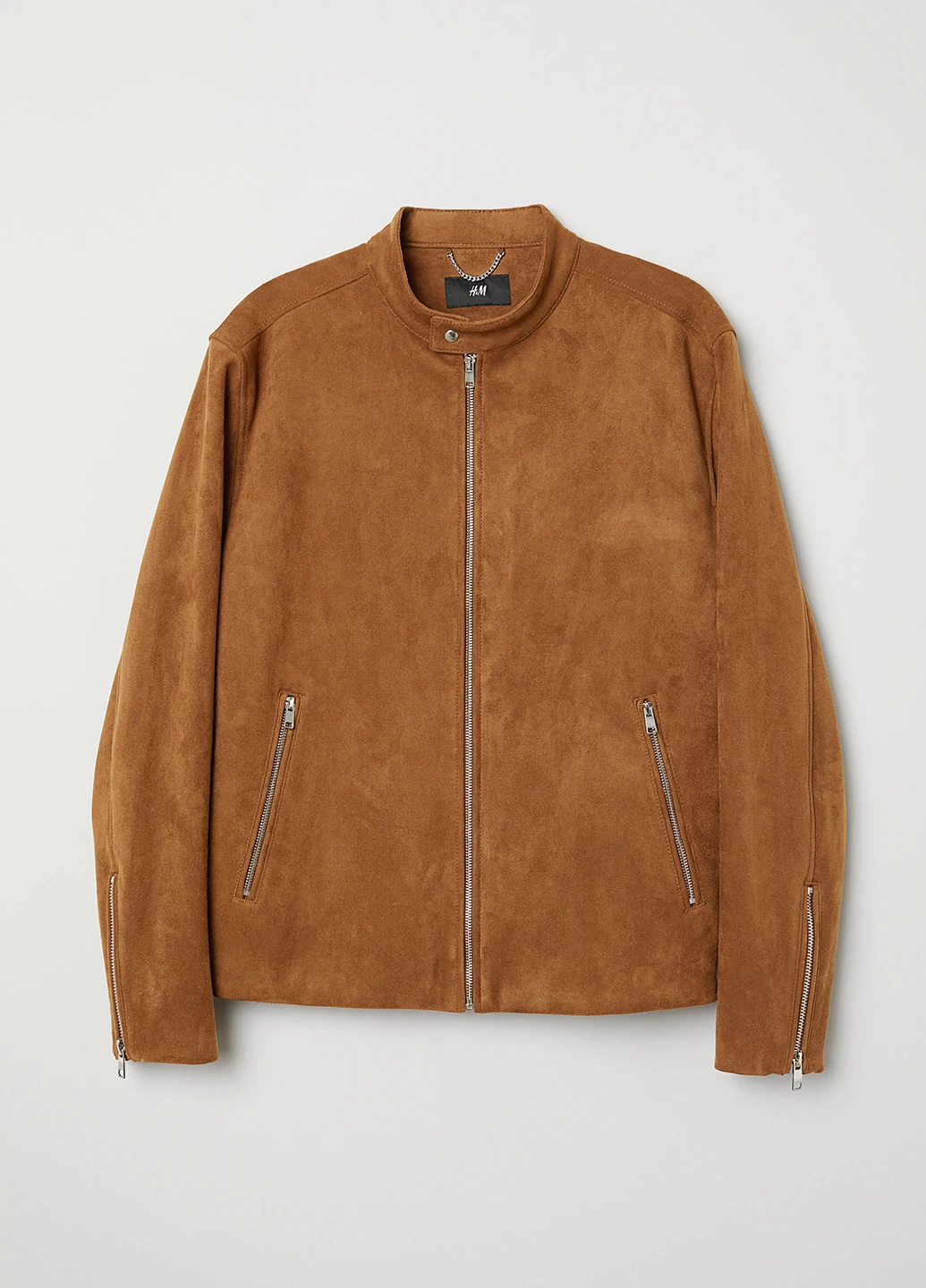 Коричневая демисезонная куртка H&M