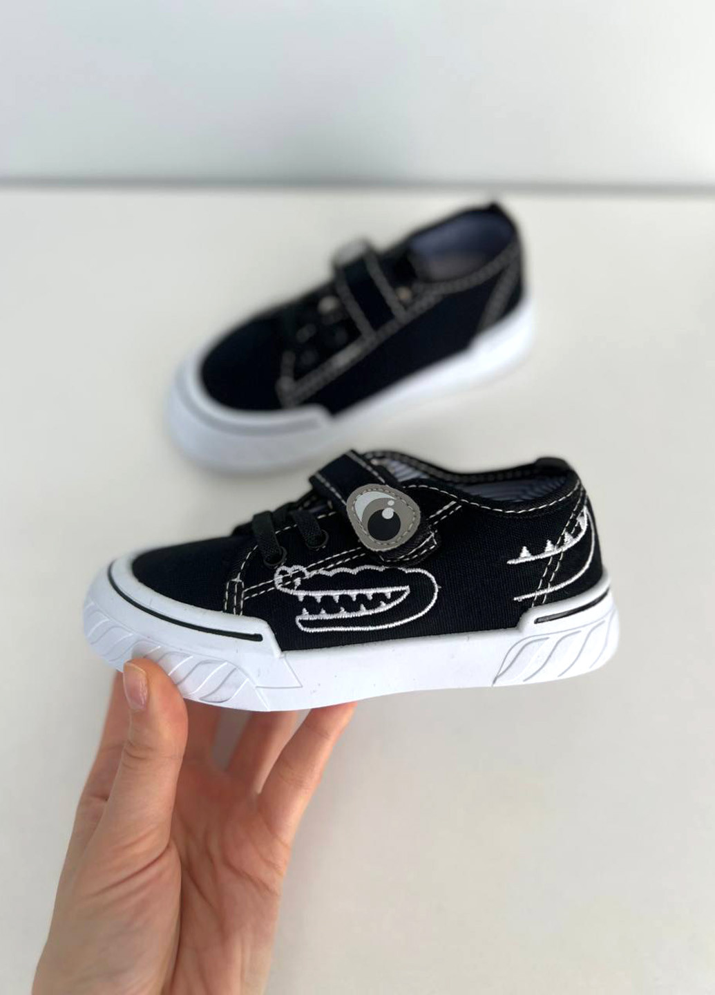 Чорно-білі кеди Tom.M