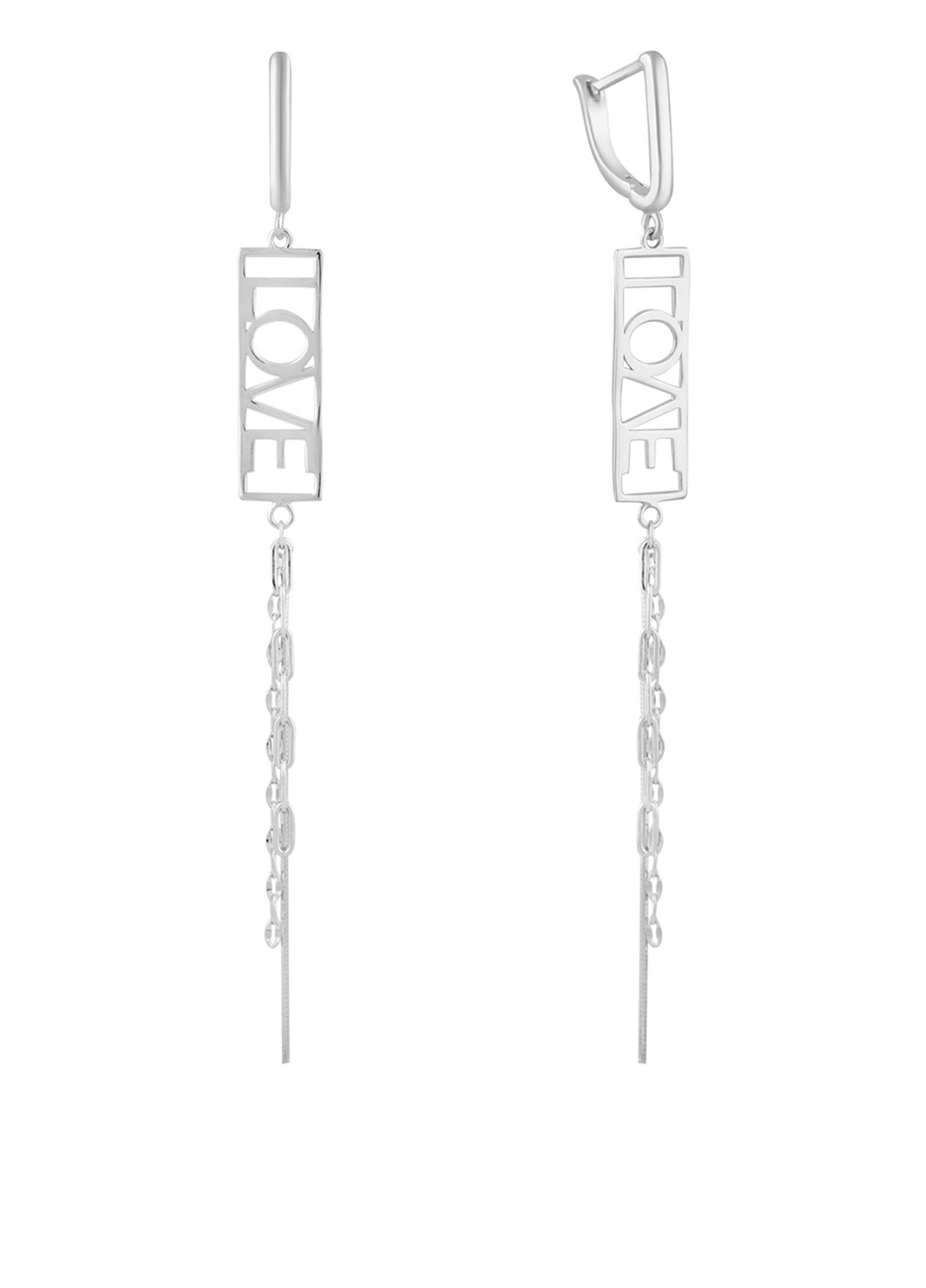 Серьги Silver Flame (255287473)