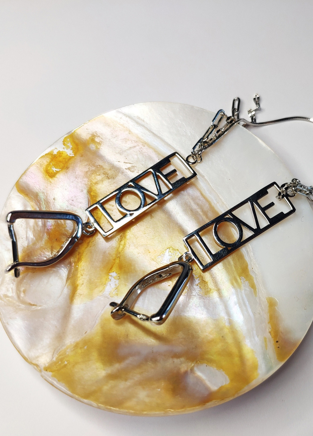 Серьги Silver Flame (255287473)