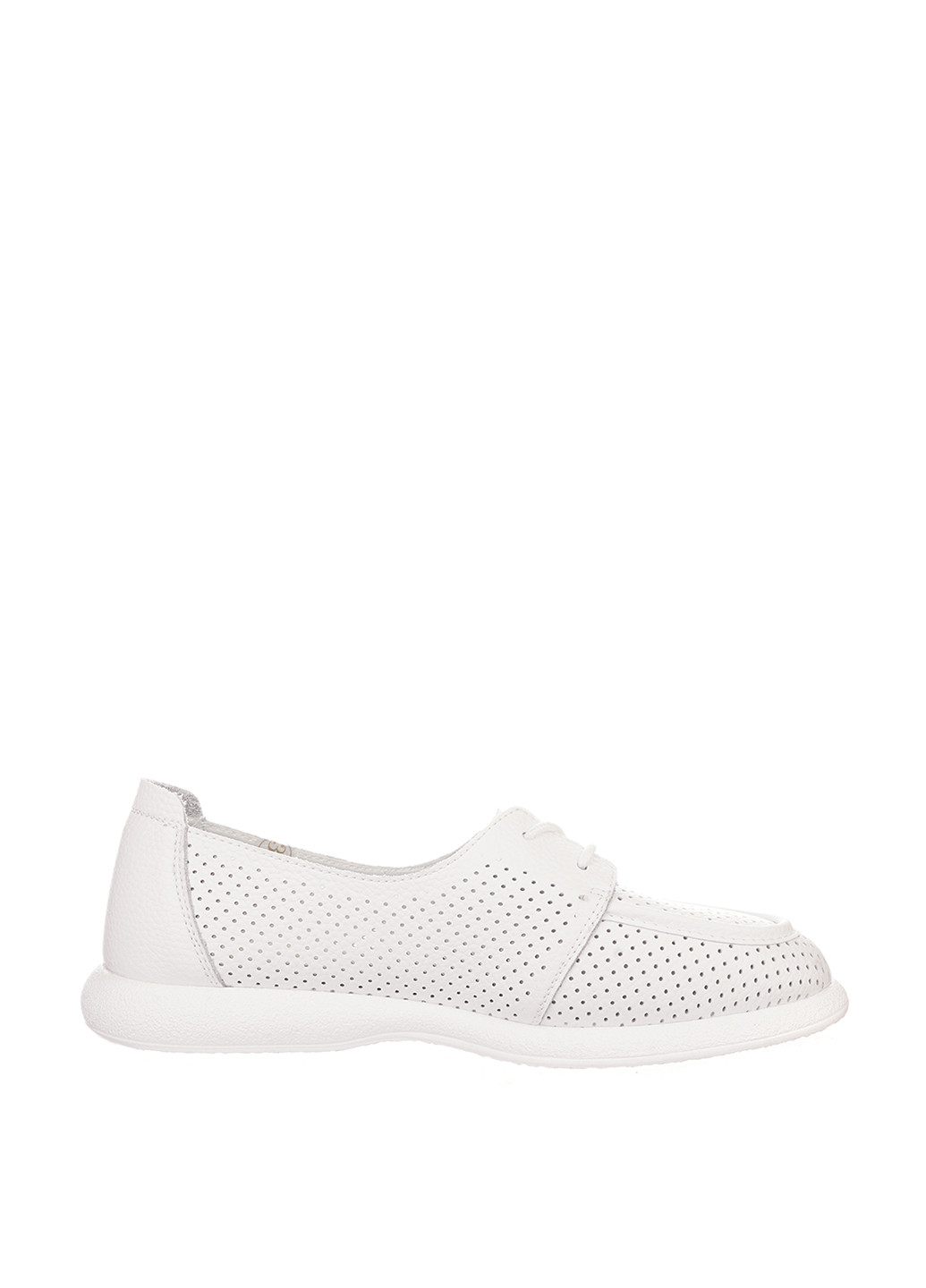 Белые мокасины Lola Andy с перфорацией